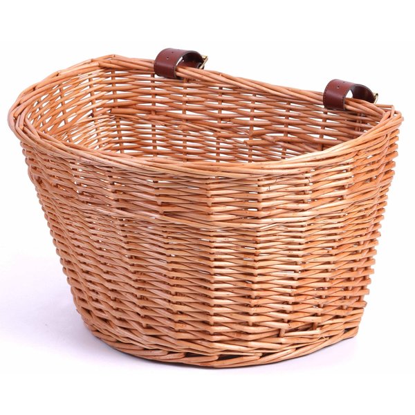 Wickerwise Storage Basket, Brown, Wicker QI004535